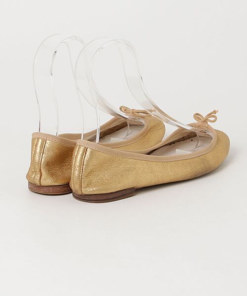 「Repetto」 フラットパンプス 38 ゴールド レディース_画像2