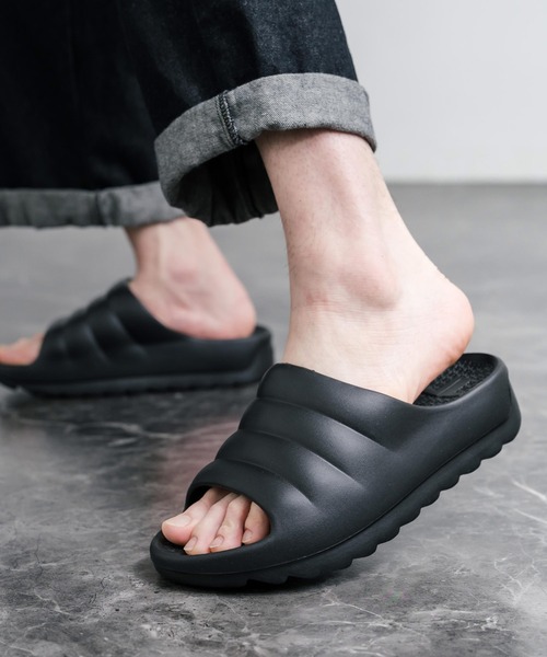 TELIC（テリック） 厚底 リカバリーサンダル サンダル W-CLOUD 厚底