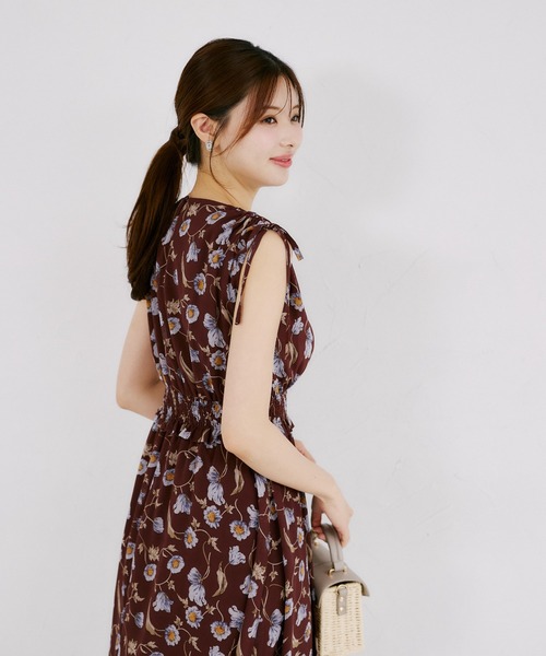 tocco closet（トッコ クローゼット） ワンピース 肩ドロストリボン