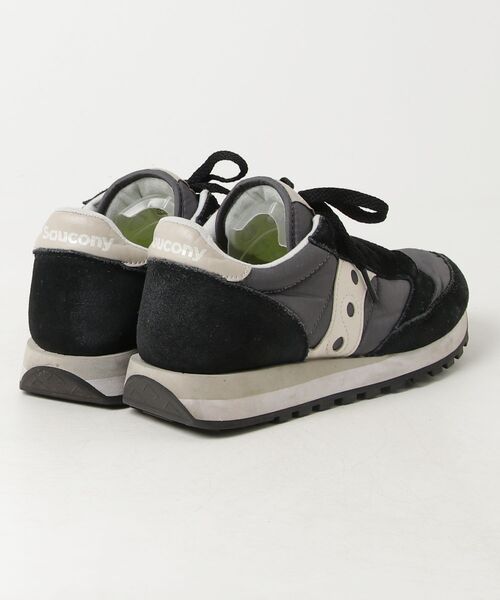 「Saucony」 ローカットスニーカー 23.5cm グレー レディース_画像2