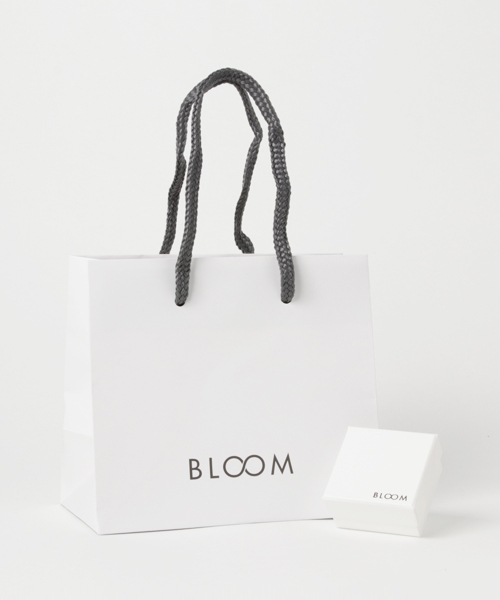 指輪 リング K10 ホワイトゴールド ペアリング BLOOM/ブルーム レディース メンズの画像