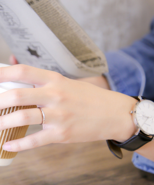 指輪 リング K10 ホワイトゴールド ペアリング BLOOM/ブルーム レディース メンズの画像