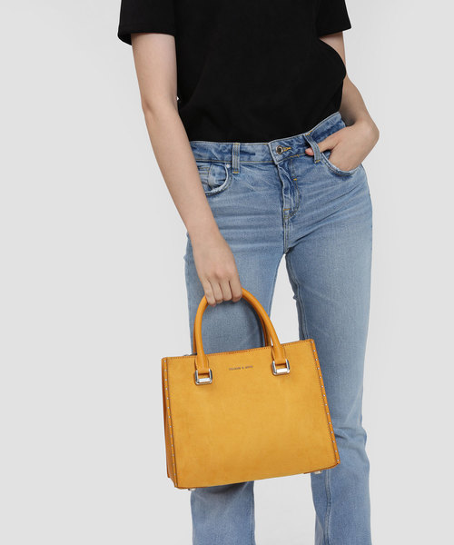 CHARLES ＆ KEITH（チャールズ&キース） ハンドバッグ スタッズ
