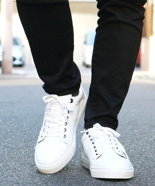 スニーカー a ローカットレースアップデザインスニーカー 2398 Zozotown Yahoo 店 通販 Yahoo ショッピング