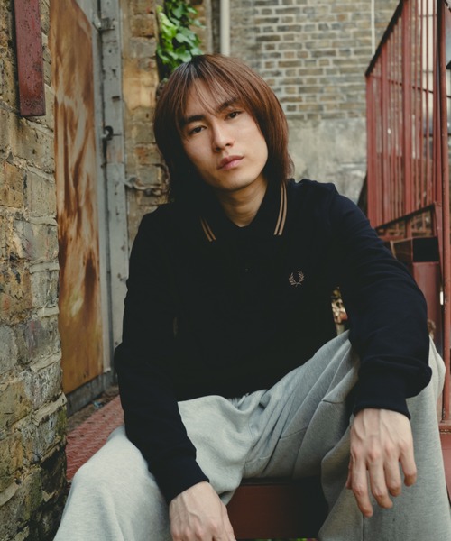 美品　フレッドペリー FRED PERRY ポロシャツ 長袖 Lサイズ 楽天市場】フレッドペリー Fredperry ポロシャツ 長袖 M6006 Fred