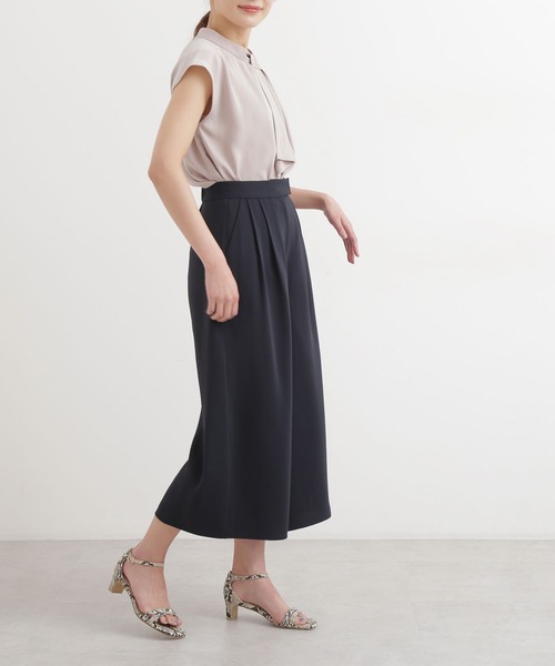 NATURAL BEAUTY BASIC マルチサイズ パンツ ポリエステルツイル