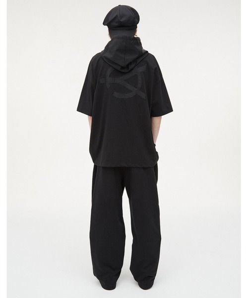 OY（オーワイ） tシャツ 「OY/オーワイ」NYLON LOGO HOODIE T/ナイロン 