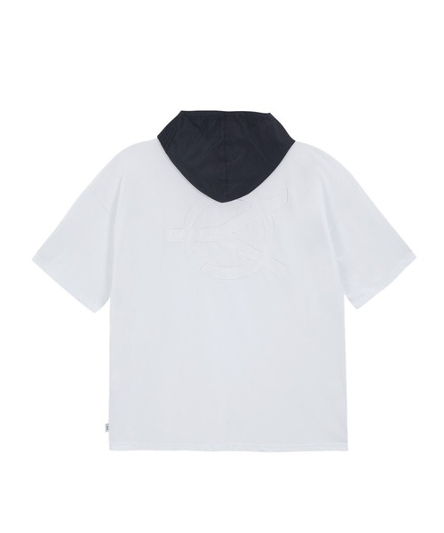 OY（オーワイ） tシャツ 「OY/オーワイ」NYLON LOGO HOODIE T/ナイロン 