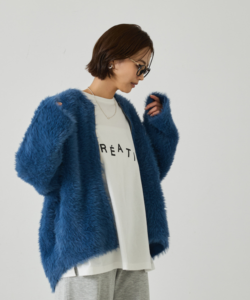 abahouse mavie（アバハウスマヴィ） カーディガン 「体型カバー