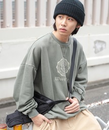 トレーナー スウェット WEGO/ヘビーウエイト ピグメントプルオーバー メンズ レディース｜ZOZOTOWN Yahoo!店