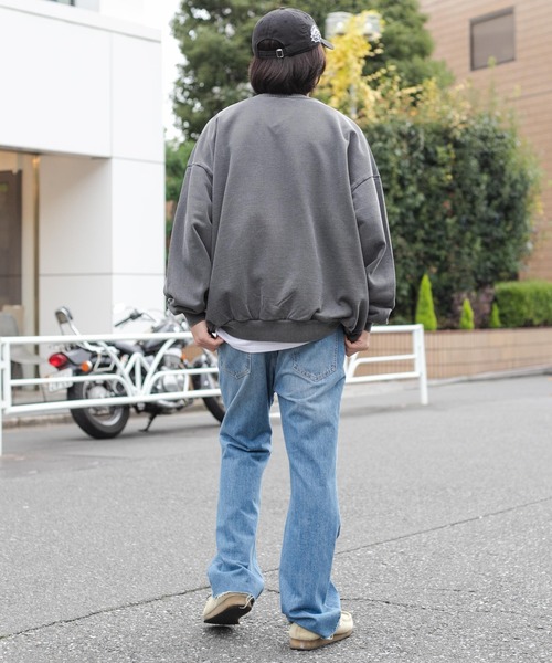 トレーナー スウェット WEGO/ヘビーウエイト ピグメントプルオーバー メンズ レディース | WEGO | 06