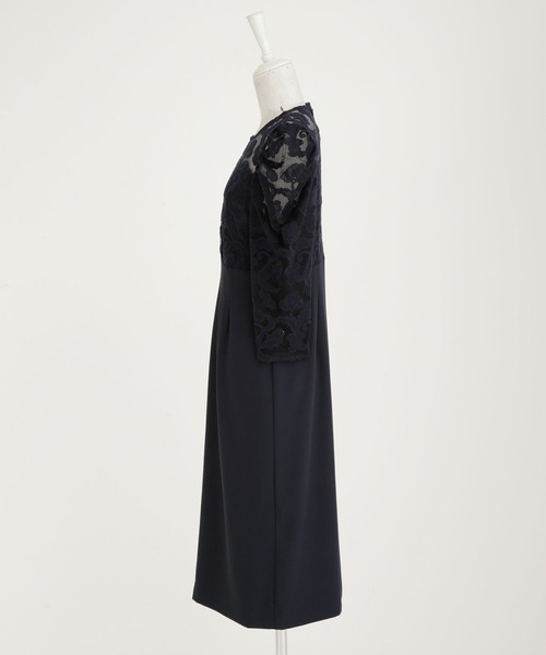 troisiemechaco ワンピース troisiemechaco / SPANGLE LACE ワンピース