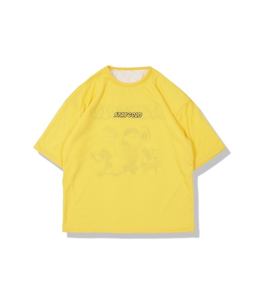 STAY GOLD（ステイゴールド） tシャツ 「STAYGOLD」リバーシブル T