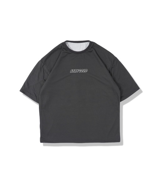 STAY GOLD（ステイゴールド） tシャツ 「STAYGOLD」リバーシブル T