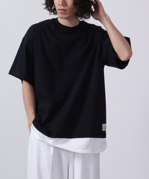 FUNALIVE（ファンアライブ） tシャツ フェイクレイヤードTシャツ 半袖