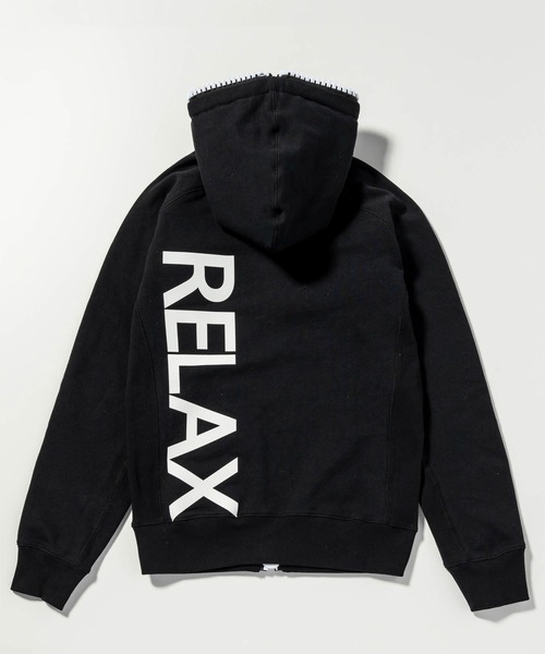 【リラックス感】1PIU1UGUALE3 RELAX スウェットパーカー 1PIU1UGUALE3 RELAX パーカー RELAX(ウノピゥウノウグァーレトレ