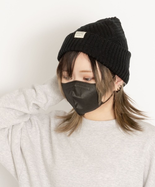 polka polka（ポルカポルカ） ニット帽 ニットキャップ リサイクルポリ