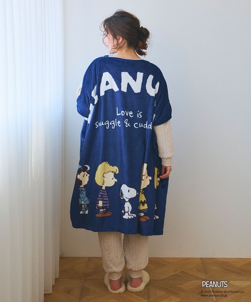 PEANUTS パジャマ ルームウェア 「PEANUTS/ピーナッツ」スヌーピーと