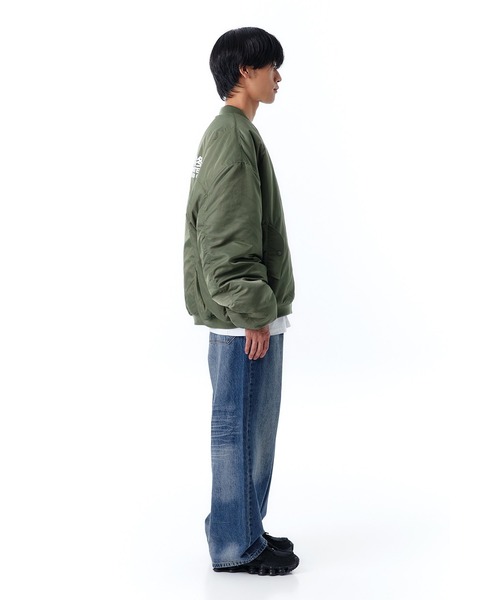 ジャケット・アウター Faith Connexion Oversized Bomber M ma-1 OY ma1 ma-1 「OY/オーワイ」OVERSIZED SHIRRNG SHIRRING BOMBER