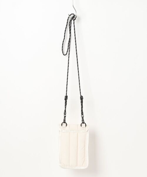 ショルダーバッグ・ポシェット HUNTER [UNISEX] Intrepid Puffer Essential Phone Pouch White HUNTER ショルダーバッグ バッグ 「HUNTER」NTREPID PUFFER