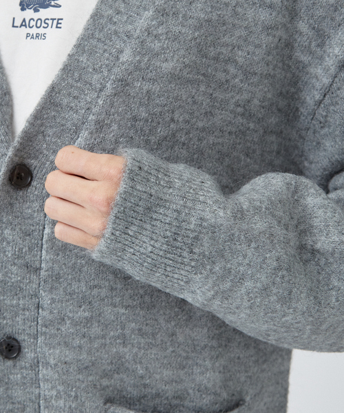 ABAHOUSE（アバハウス） カーディガン アルパカブレンド シャギー