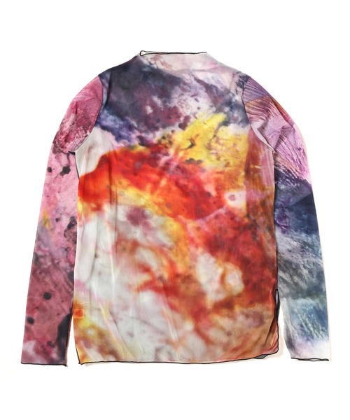 RADIO EVA tシャツ A129 EVANGELION Graffiti Sheer Cutsew by