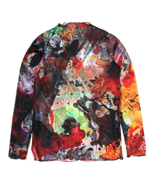 tシャツ RADIO EVA A129 EVANGELION Graffiti Sheer Cutsew by Cigarette-burns レディ RADIO EVA tシャツ A129 EVANGELION Graffiti Sheer Cutsew by