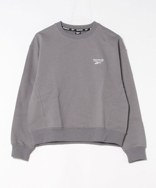 トレーナー スウェット 「Reebok/リーボック」クルーネックスウェットトップス/ワンポイントロゴ レディース Reebok トレーナー スウェット 「Reebok/リーボック」クルー
