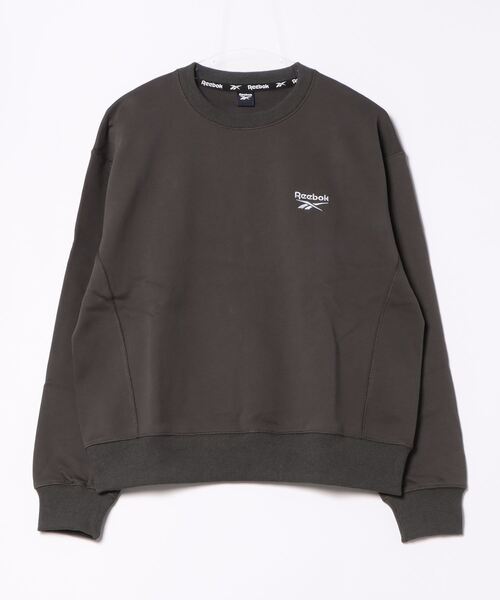 トレーナー スウェット 「Reebok/リーボック」クルーネックスウェットトップス/ワンポイントロゴ レディース