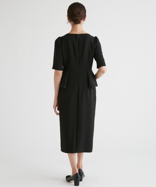 CELFORD（セルフォード） ワンピース ブラックフォーマルペプラム