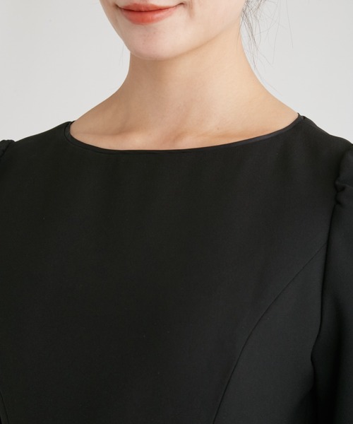 CELFORD（セルフォード） ワンピース ブラックフォーマルペプラム