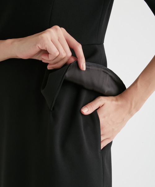 CELFORD（セルフォード） ワンピース ブラックフォーマルペプラム