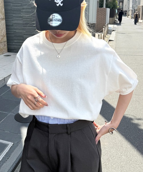 tシャツ 「STAR＆STRIPE」BASIC RIB TEE レディース STAR&STRIPE tシャツ 「STAR＆STRIPE」BASIC RIB TEE レディース