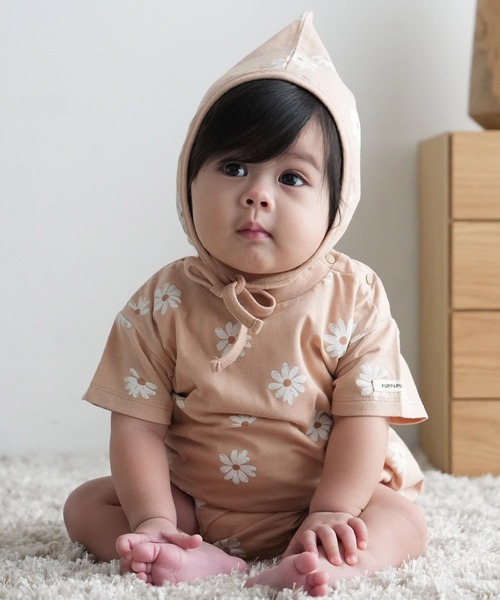 PUPPAPUPO（プッパプーポ） ベビー服 ロンパース 半袖 ロンパース