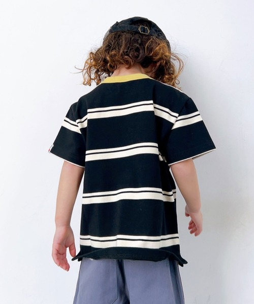 キッズボーダー KiCCOLY tシャツ ボーダーTシャツ キッズ 子供服 男の子 女の子