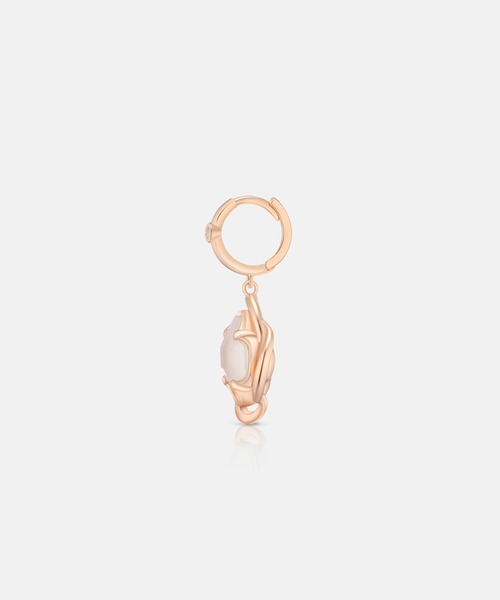 ピアス 「メトロシティ」ラ ローサ シルバー ピアス 花 ローズ レディースの画像