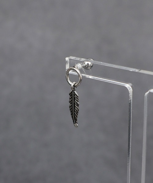 4INT. ピアス メンズライク ドロップ ボディピアス 16G (片耳用