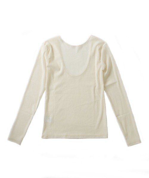 tシャツ 2way nylon tulle flocky pull(2wayナイロンチュールフロッキープルオーバー) レディース DRESSLAVE tシャツ 2way nylon tulle flocky pull(2wayナイロン