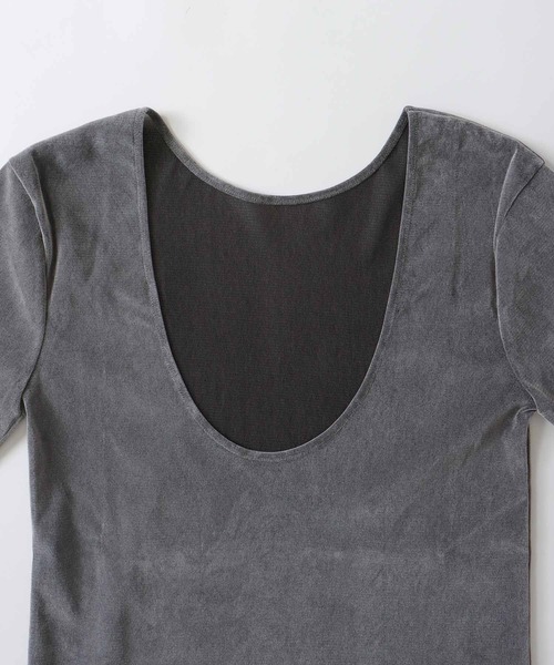 tシャツ 2way nylon tulle flocky pull(2wayナイロンチュールフロッキープルオーバー) レディース DRESSLAVE tシャツ 2way nylon tulle flocky pull(2wayナイロン