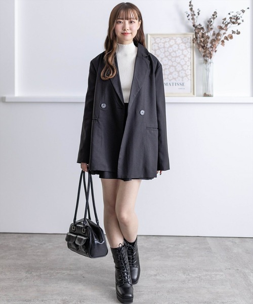 clear ジャケット テーラードジャケット ダブルジャケット