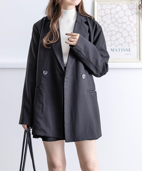 clear ジャケット テーラードジャケット ダブルジャケット