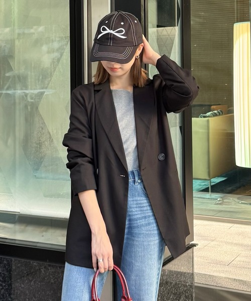 clear ジャケット テーラードジャケット ダブルジャケット