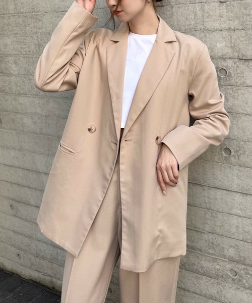 clear ジャケット テーラードジャケット ダブルジャケット