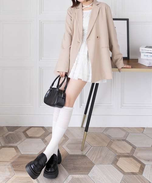 clear ジャケット テーラードジャケット ダブルジャケット