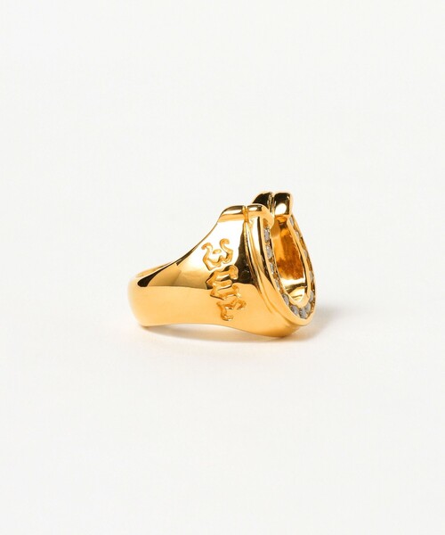 BILL WALL LEATHER 指輪 リング R453 - Horseshoe Ring with