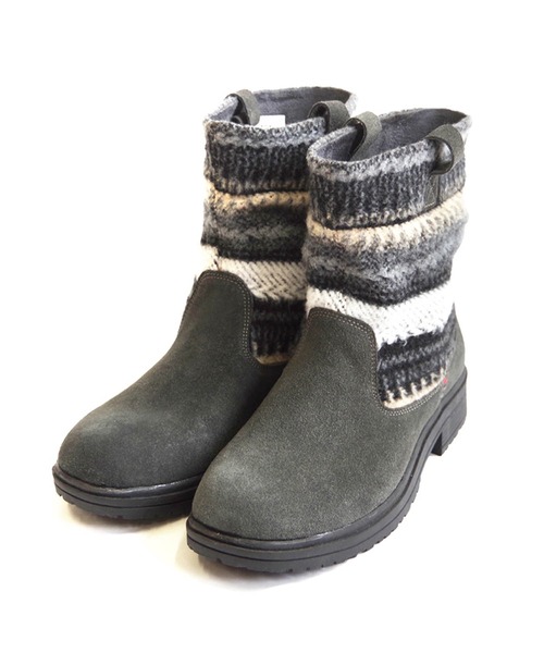 ミネトンカ　ショート　ブーツ Minnetonka（ミネトンカ） ブーツ JOLI ニットスエードショートブーツ