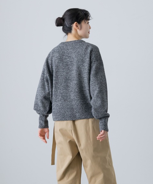 かぐれ ニット セーター ハミルトンウールクルーネックニット
