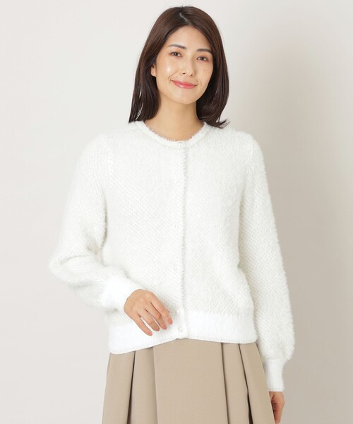 トゥービーシック TOBE CHIC Wジップ レースニットジャケット 40