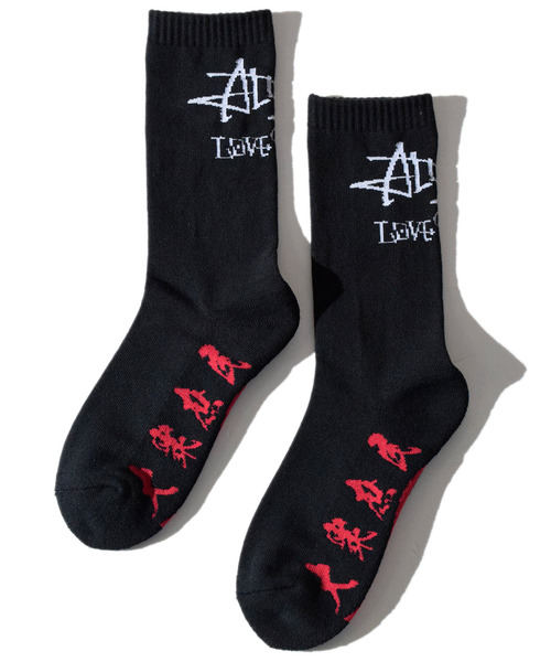 ALDIES（アールディーズ） ハイソックス 靴下 90s Long Socks / ナイン