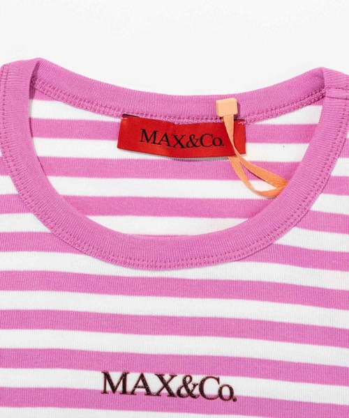 マックスアンドコー カットソー 未使用品 MAX&Co.(マックス アンド コー)Kids & Junior ポケット半袖Tシャツ